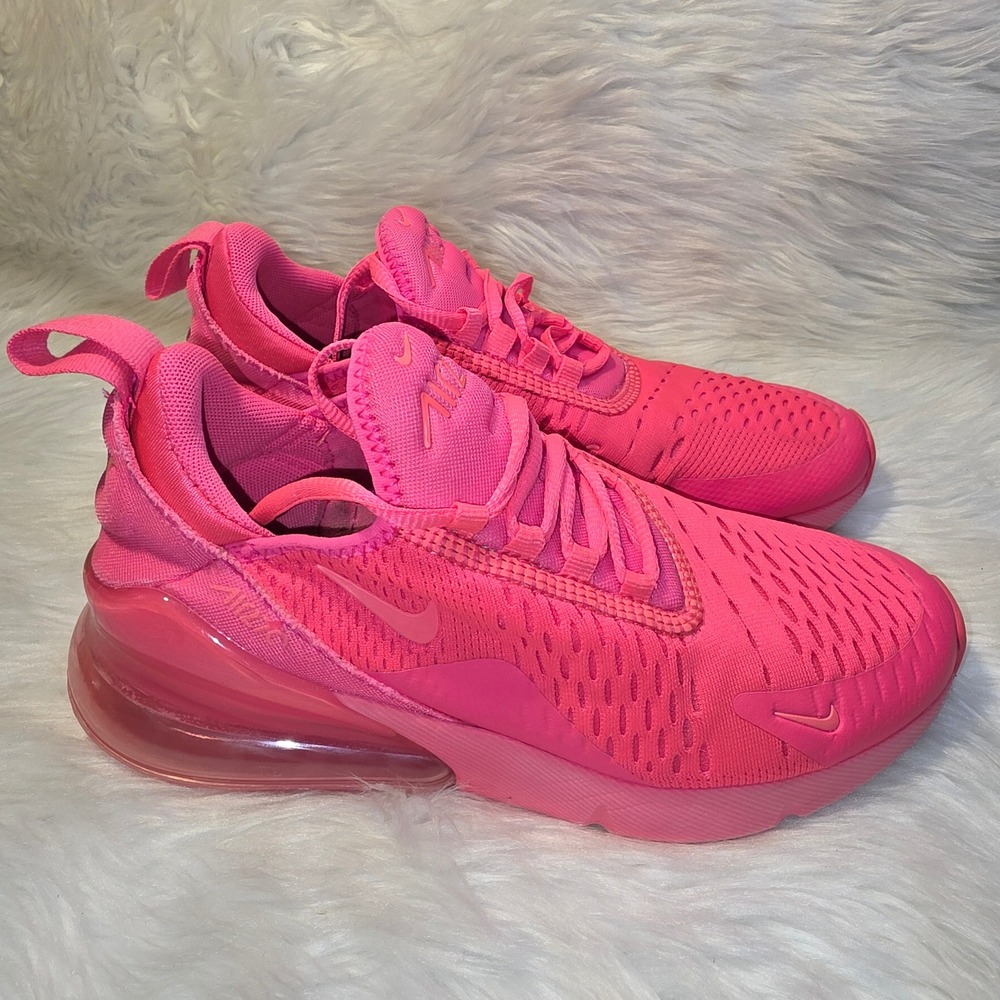 Nike Air Max 270 Triple Pink Women's 6 Hyper Pink FD0293-600 Sneakers
